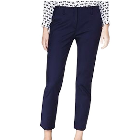 Theory Natural Bedina Pavia ankle cropped Pants - Picture 2 of 13